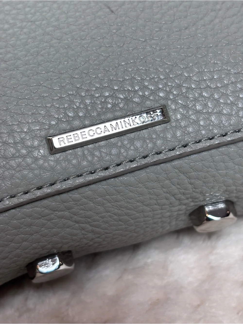 Rebecca Minkoff sleek textured